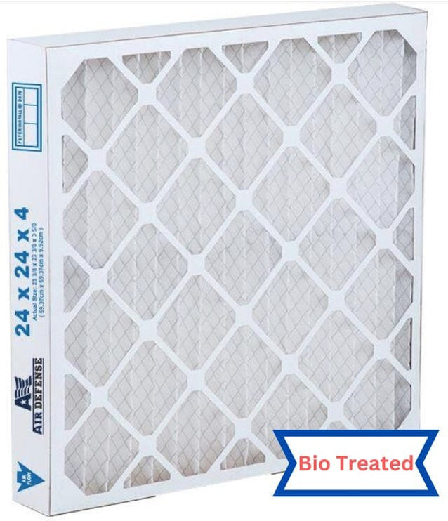 Bio-Treated Pleated Panel Filters