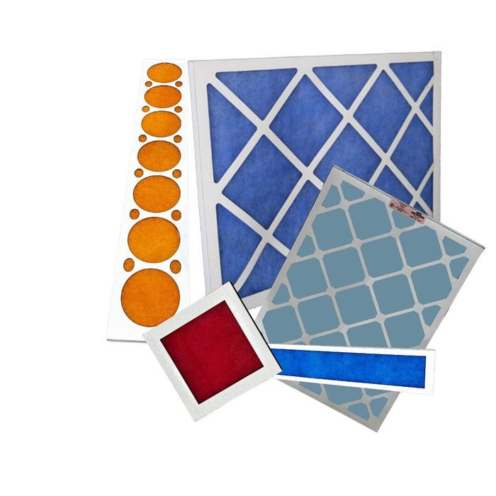 Poly Filter Disposables Panel Filters Michigan Filter Manufacturing, LLC 1/2" 