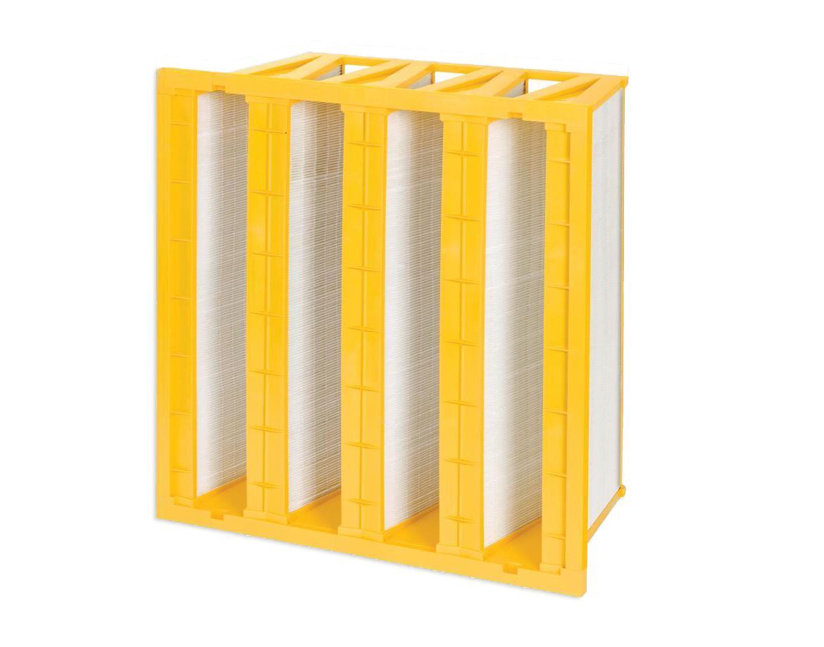 Mini top pleat filters