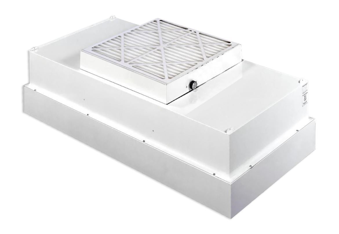 Fan powered discount hepa filter